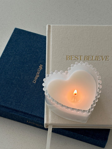 Made By The Word 9 Week Christian Journal Bundle - Cream Journal and Denim Christian Planner