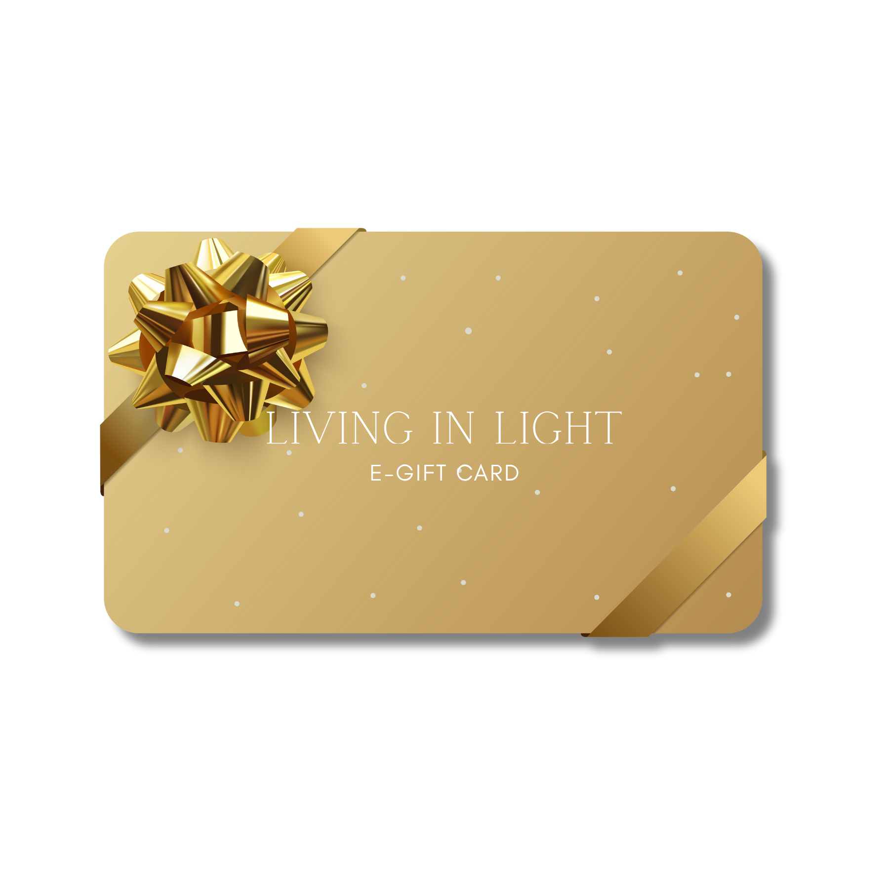 Living in Light Gift Card - The Perfect Faith-Based Gift