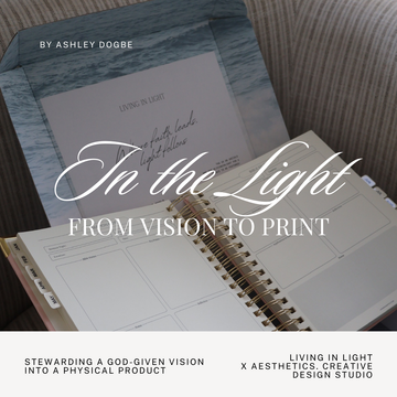 In the Light: From Vision to Print – Christian Printed Product Business Course & Guide