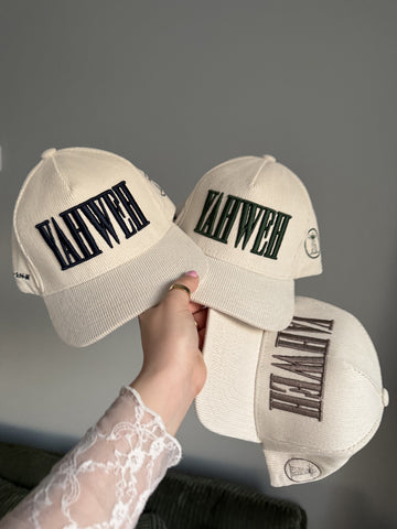 Yahweh Light Stone Corduroy Snapback Trucker Hat