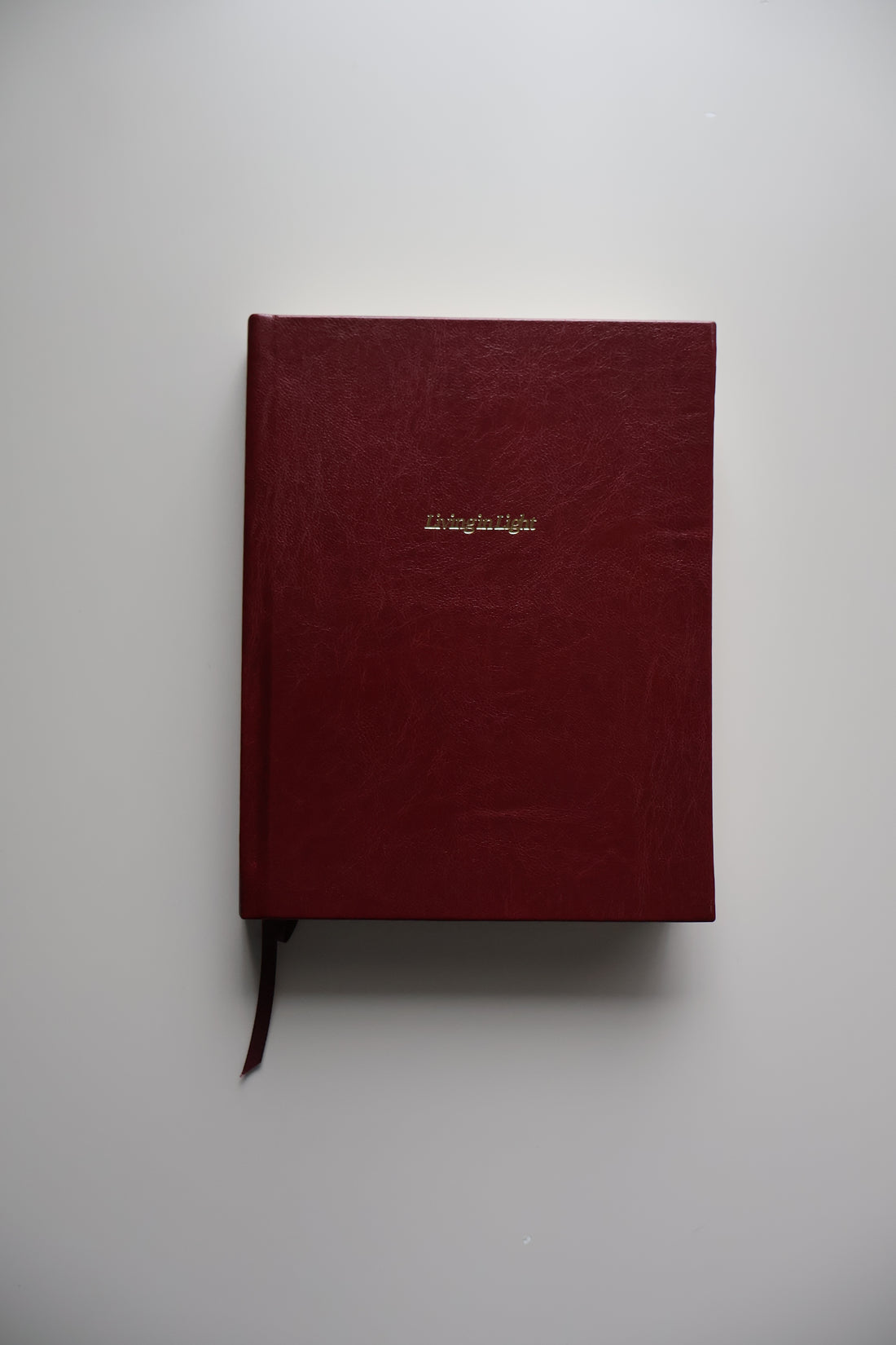 Burgundy Dark Cherry Red Leather V3 Undated Modern Christian Planner – Faith-Based Planner - Bible Study, Sermon Notes, Prayer Requests, Goal Setting, Finances & More