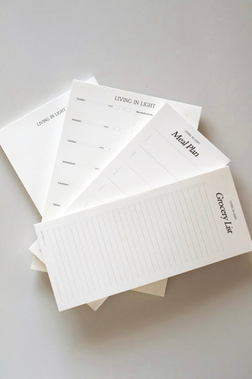 Living in Light Notepad Bundle Pack - Set of 4