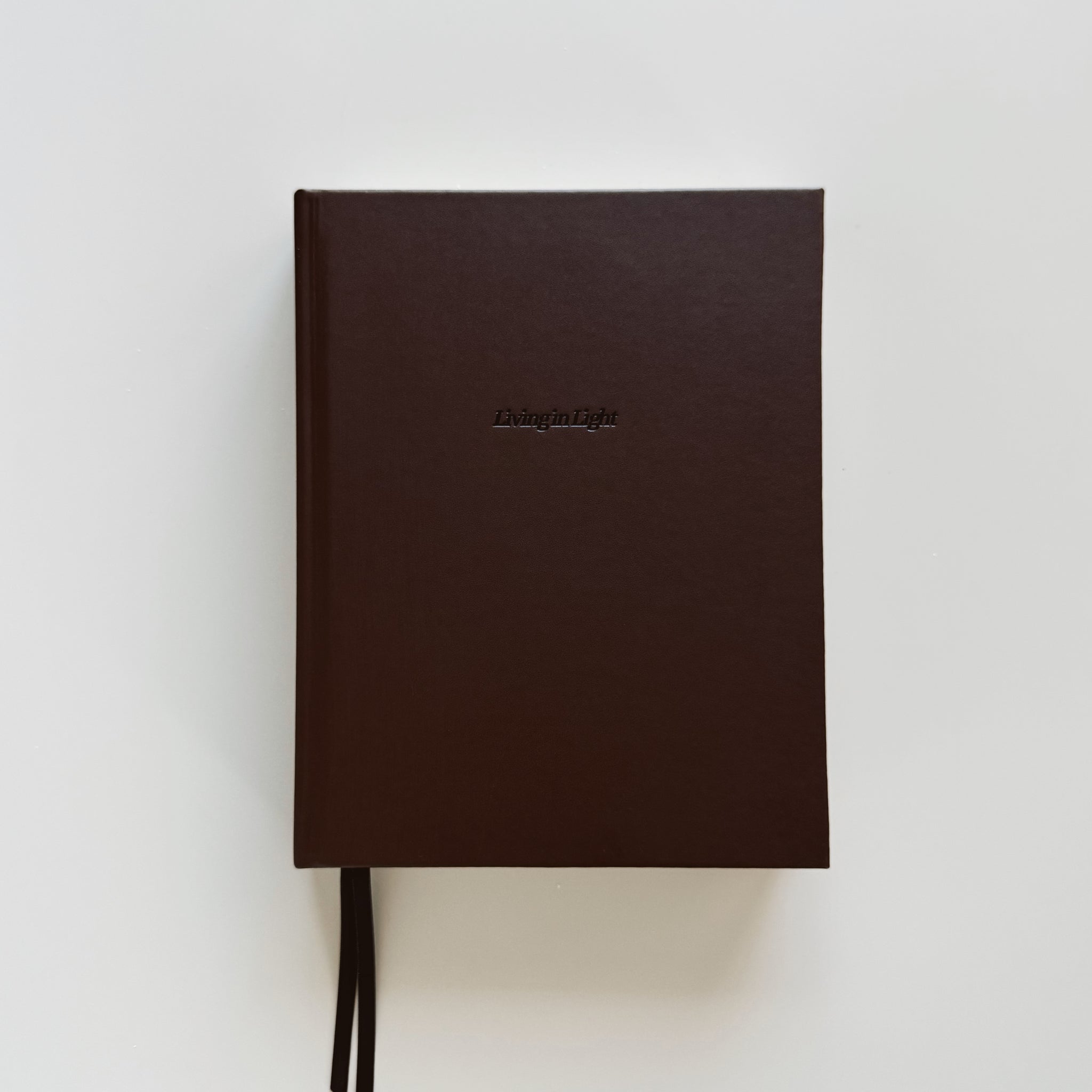 Chocolate Leather V3 Undated Modern Christian Planner – Faith-Based Planner - Bible Study, Sermon Notes, Prayer Requests, Goal Setting, Finances & More